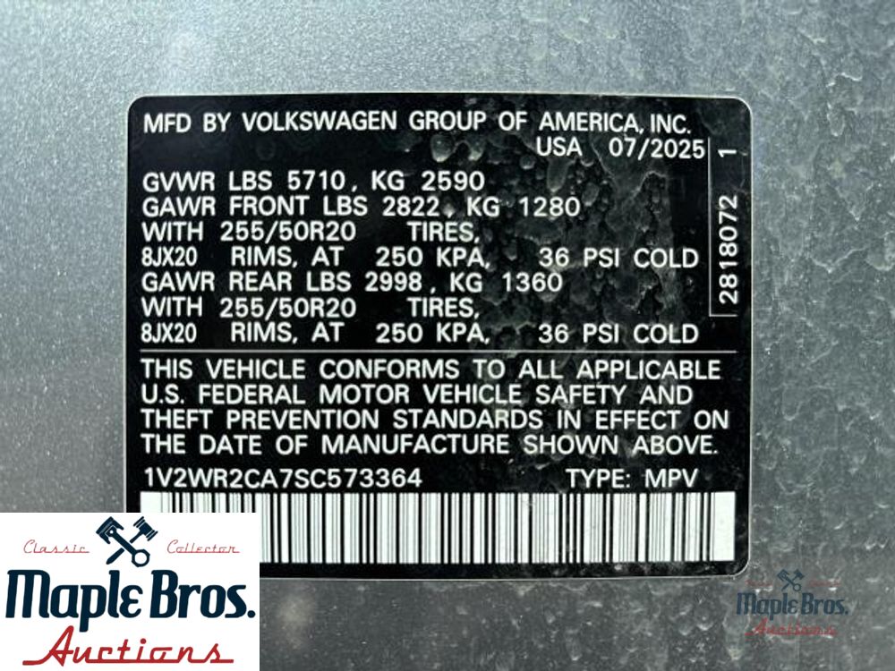 2025 Volkswagen Atlas 2.0T SE w/Technology