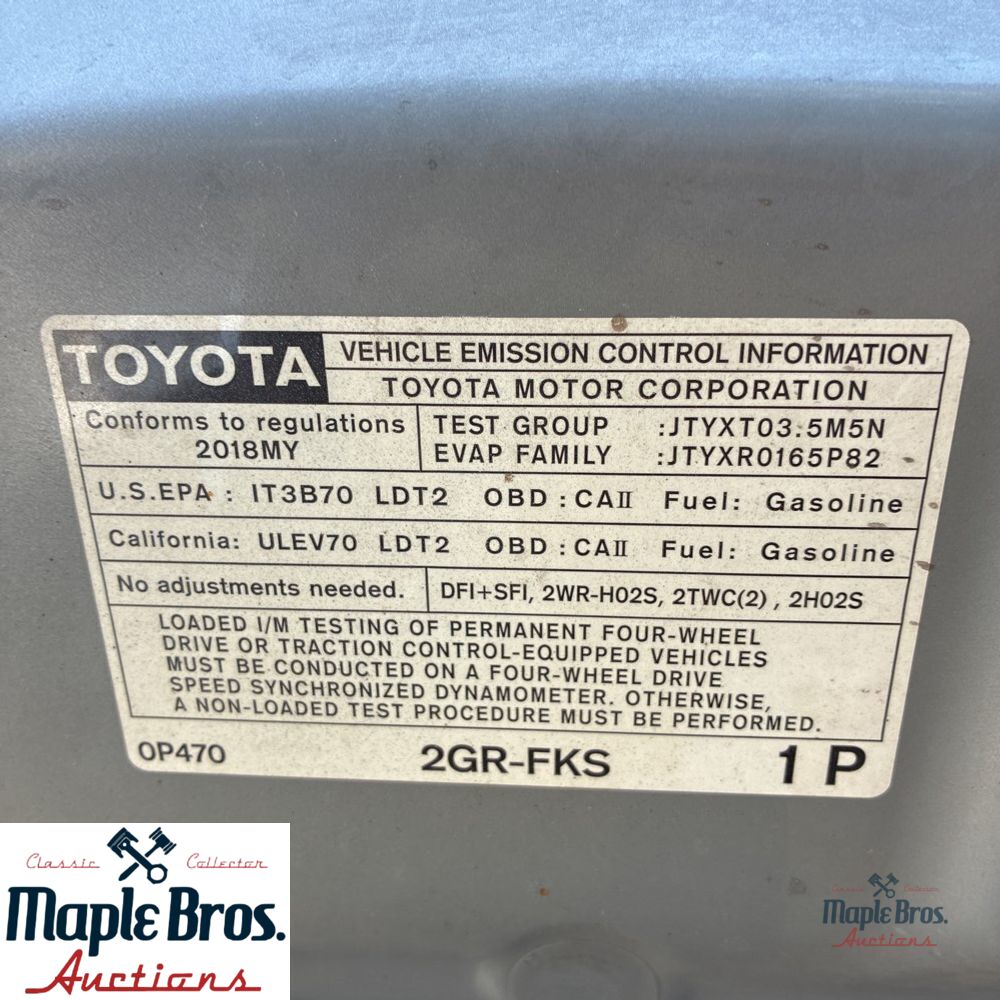 2018 Toyota Tacoma Limited