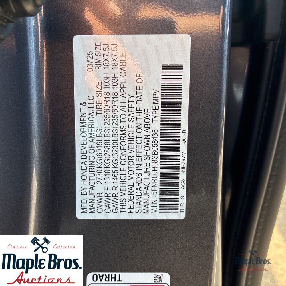2025 Honda Odyssey EX-L