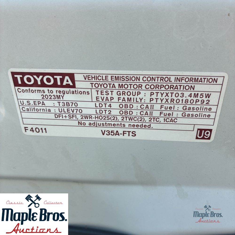 2023 Toyota Tundra SR