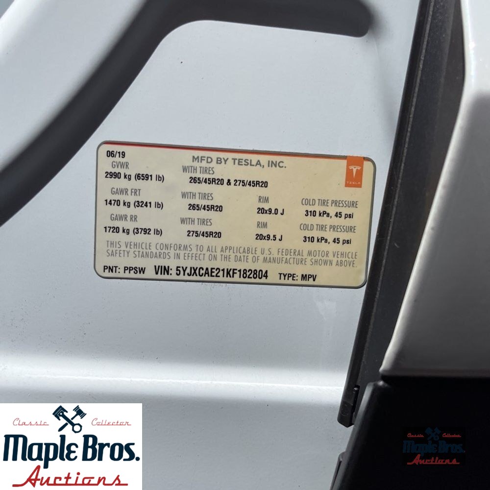 2019 Tesla Model X Standard Range