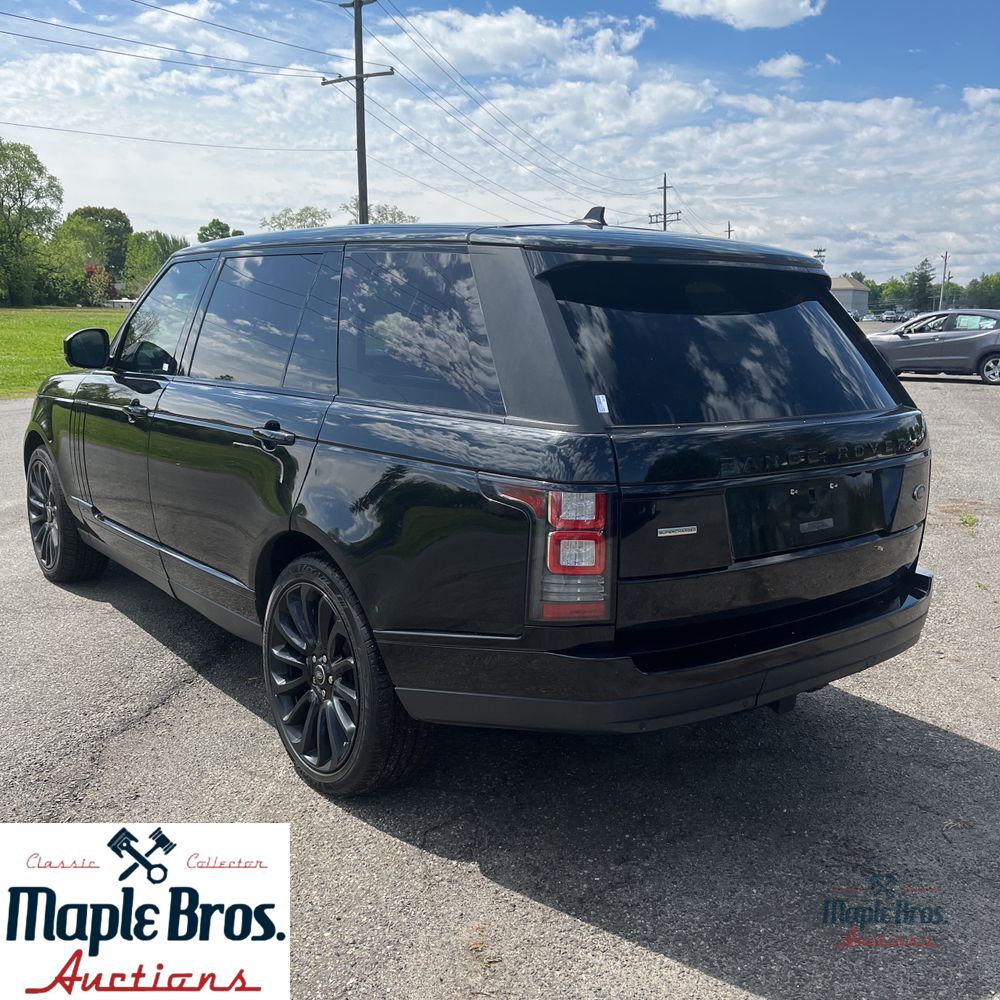 2016 Land Rover Range Rover Supercharged LWB