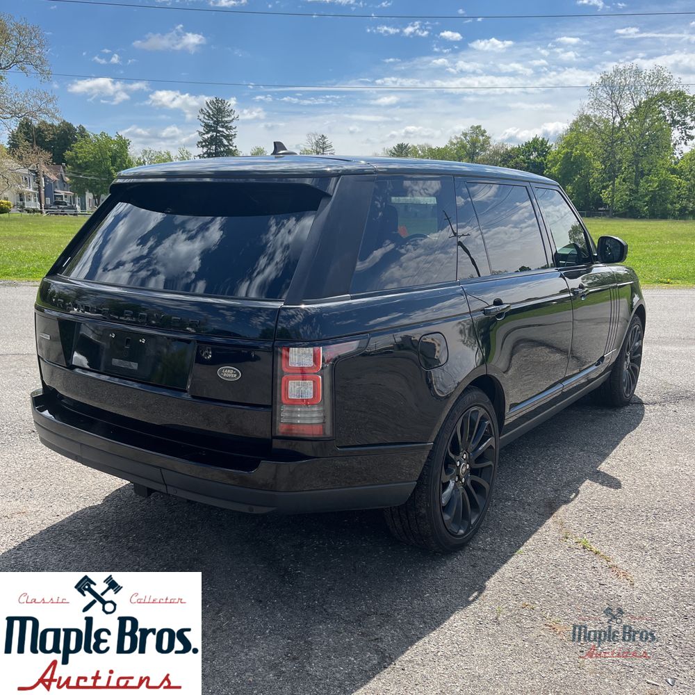 2016 Land Rover Range Rover Supercharged LWB