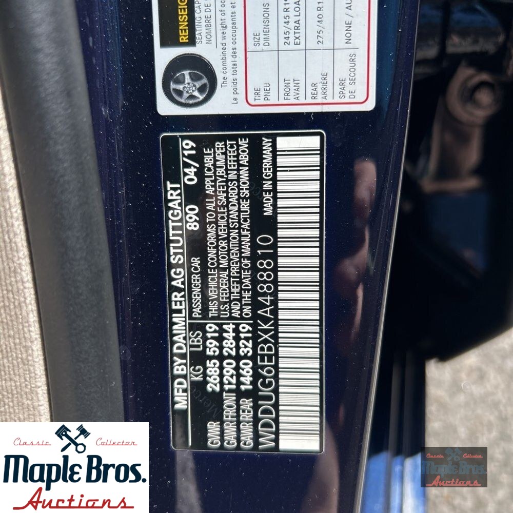 2019 Mercedes-Benz S-Class S 450 4MATIC